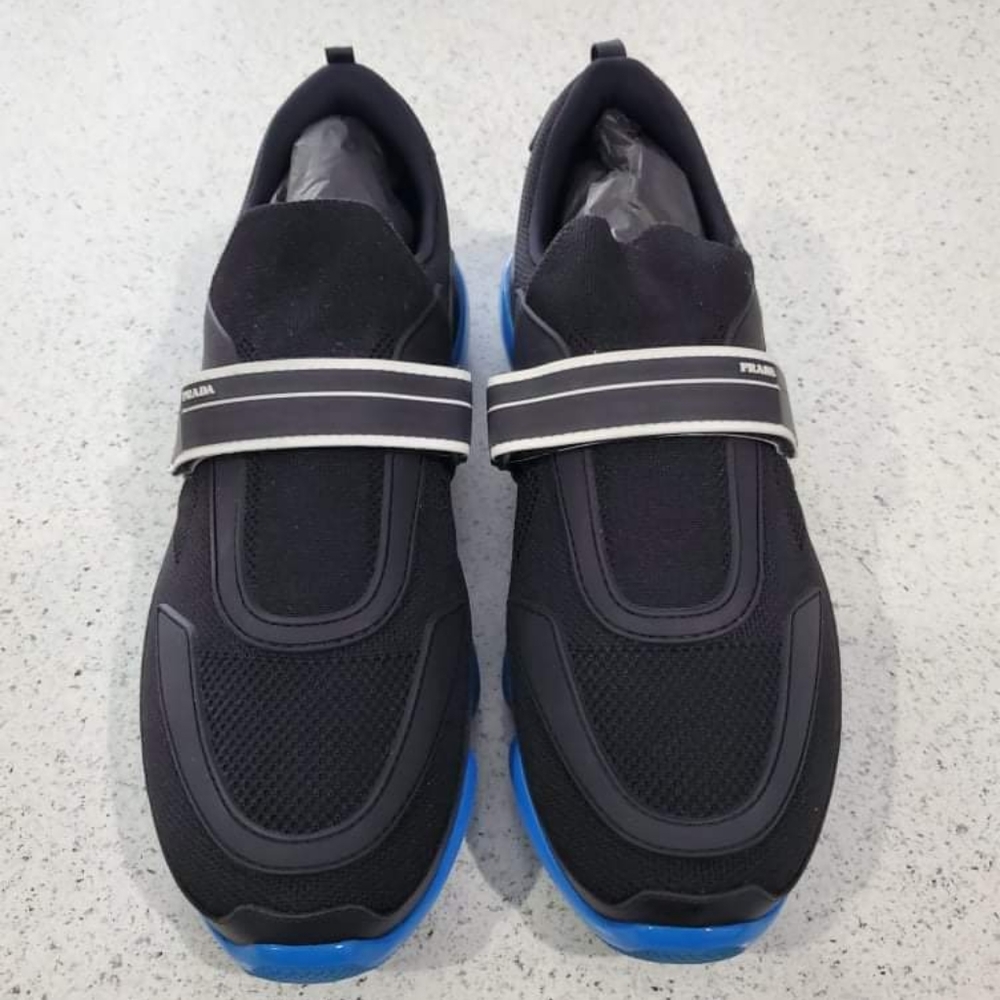 Prada Black/Royal Men's Cloudbust Sneakers US10 Prada9